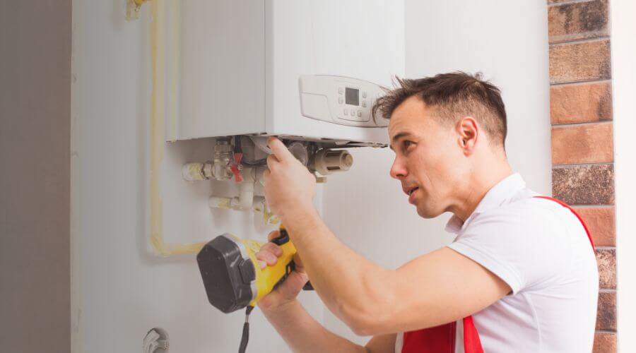 Local water heater installation in Luck, WI